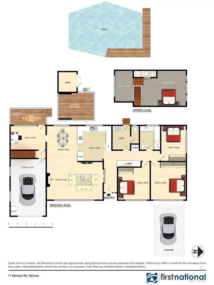 Floorplan of Homely house listing, 17 Merelyn Road, Belrose NSW 2085