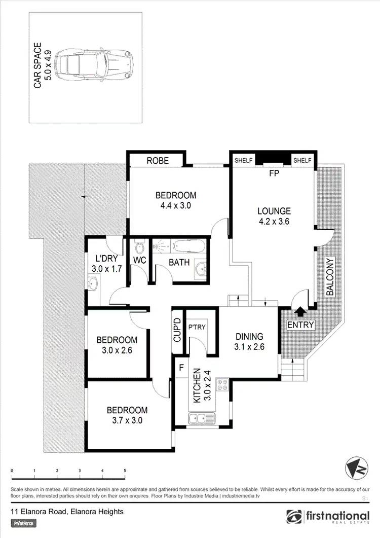 Floorplan of Homely house listing, 11 Elanora Road, Elanora Heights NSW 2101