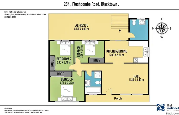 Floorplan of Homely house listing, 254 Flushcombe Road, Blacktown NSW 2148