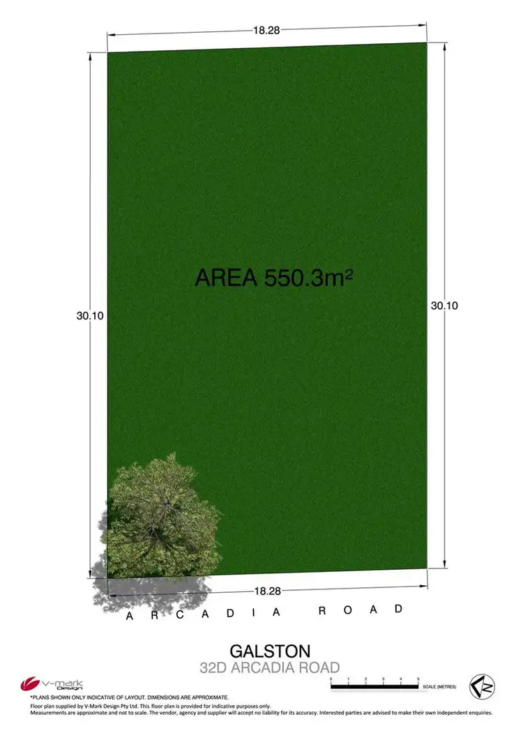 Floorplan of Homely land listing, 32D Arcadia Road, Galston NSW 2159