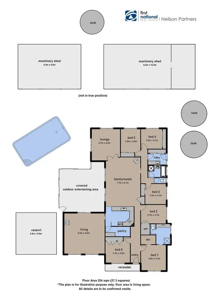 Floorplan of Homely rural property listing, 44 Seymour Road, Nar Nar Goon North VIC 3812
