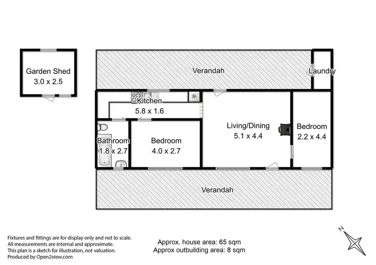 Floorplan of Homely house listing, 6 Sandrock Loop, Abels Bay TAS 7112