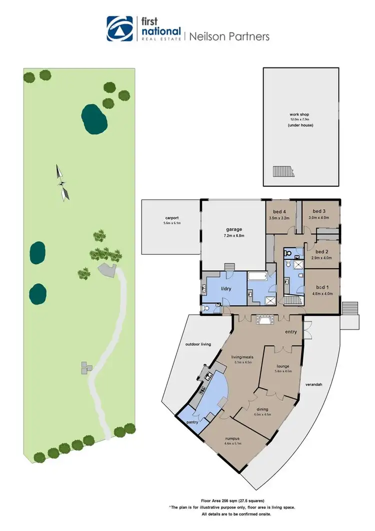 Floorplan of Homely rural property listing, 585 Belgrave Hallam Road, Narre Warren East VIC 3804