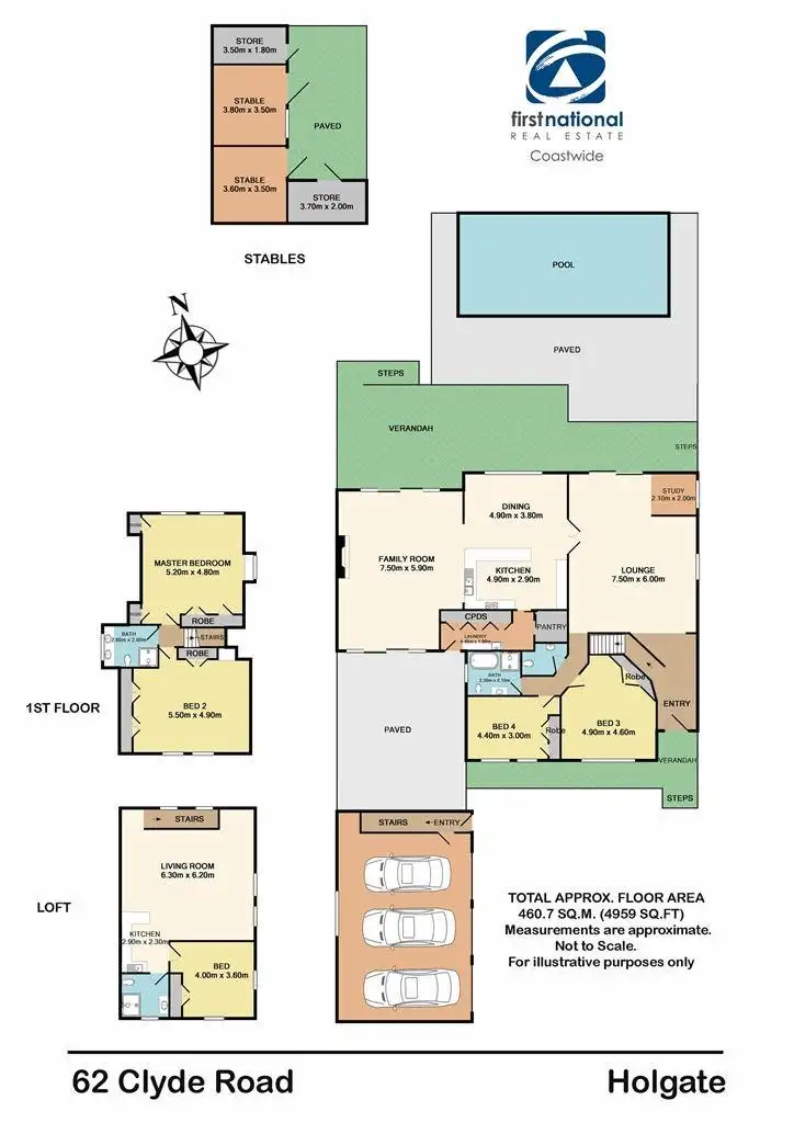 Floorplan of Homely house listing, 62 Clyde Road, Holgate NSW 2250