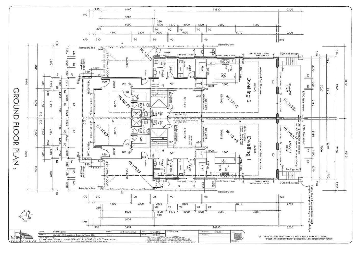 Floorplan of Homely land listing, 17 Kinloch Grove, Greenvale VIC 3059