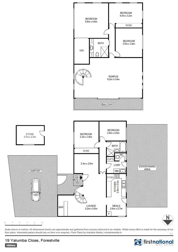 Floorplan of Homely house listing, 19 Yallumba Close, Forestville NSW 2087