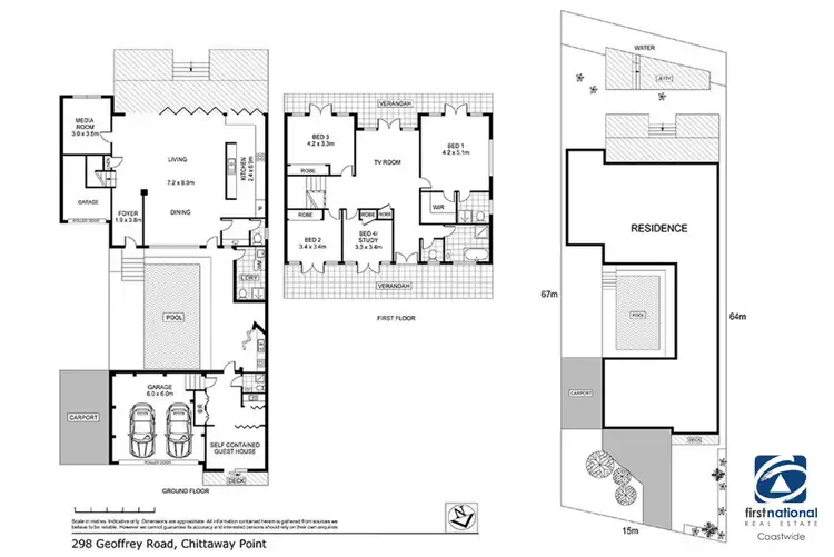 Floorplan of Homely house listing, 298 Geoffrey Road, Chittaway Point NSW 2261