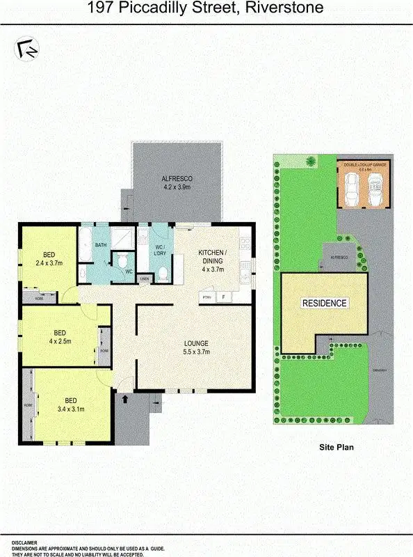 Floorplan of Homely house listing, 197 Piccadilly Street, Riverstone NSW 2765
