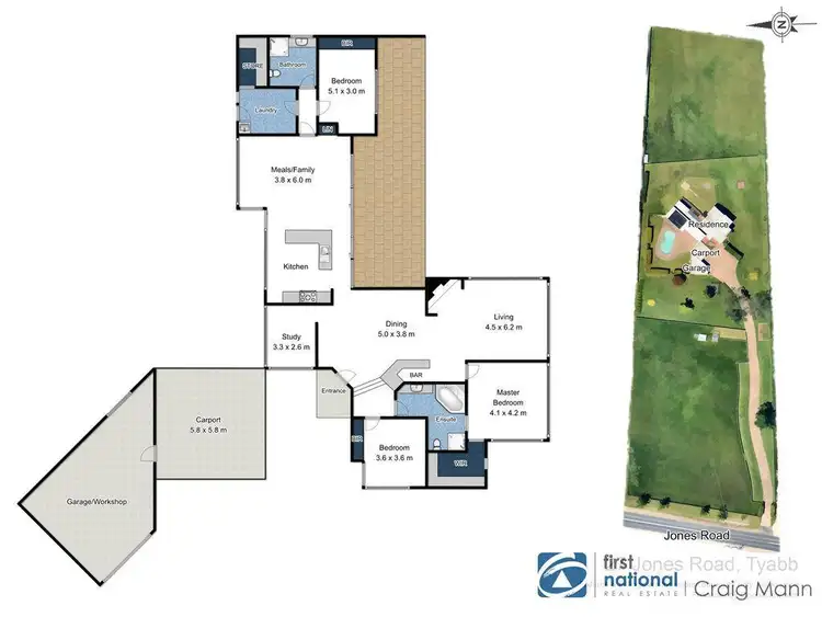 Floorplan of Homely rural property listing, 27 Jones Road, Tyabb VIC 3913