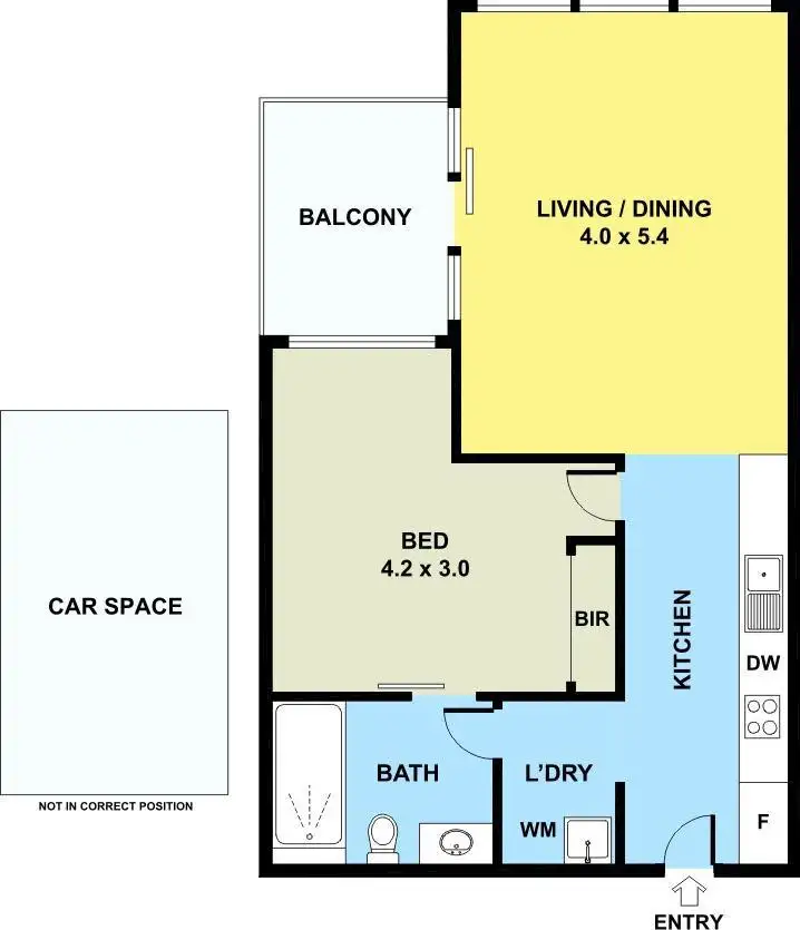 Floorplan of Homely apartment listing, 421/299 - 311 Burwood Road, Hawthorn VIC 3122