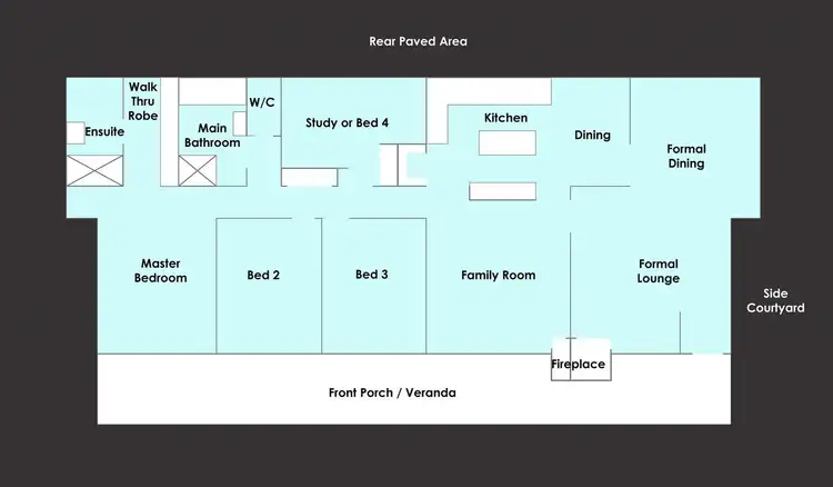 Floorplan of Homely house listing, 224 Jones Road, Bellbird Park QLD 4300