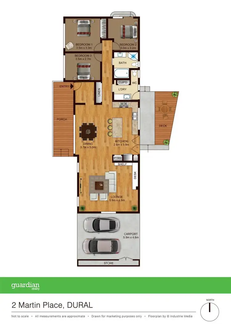 Floorplan of Homely house listing, 2 Martin Place, Dural NSW 2158