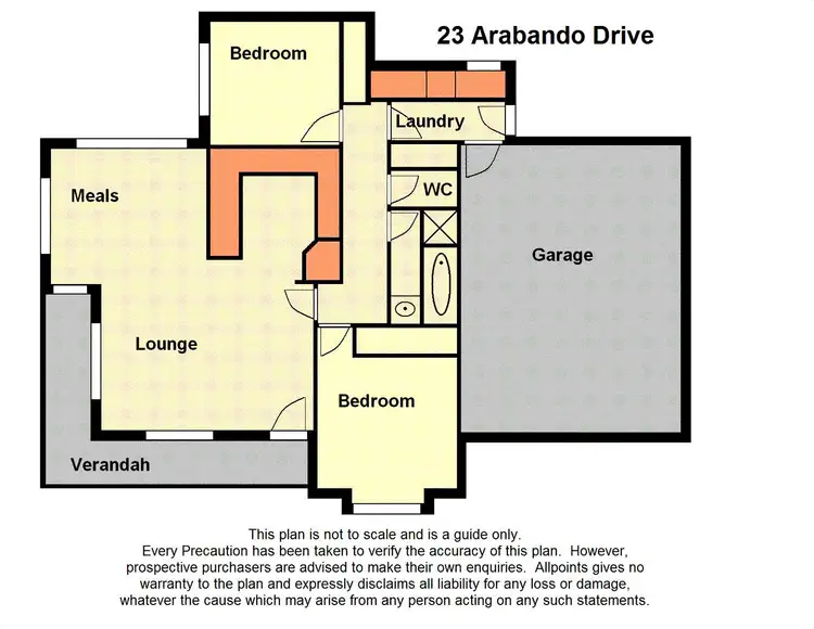 Floorplan of Homely house listing, 23 Arabando Drive, Leopold VIC 3224