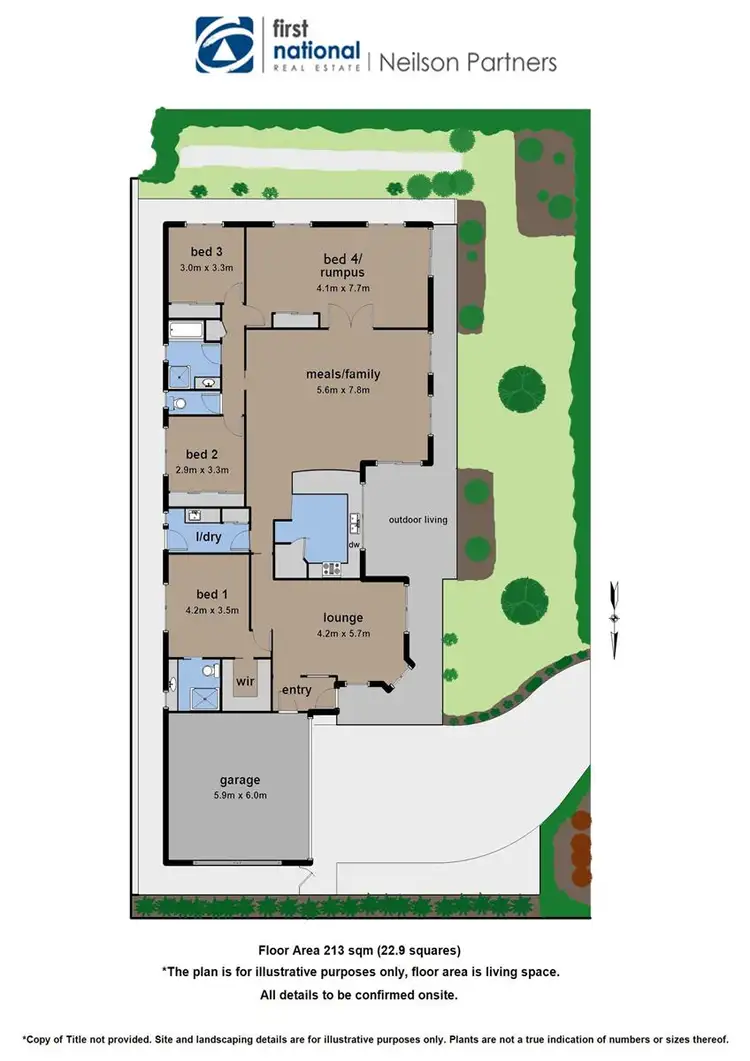 Floorplan of Homely house listing, 17 Windermere Boulevard, Pakenham VIC 3810