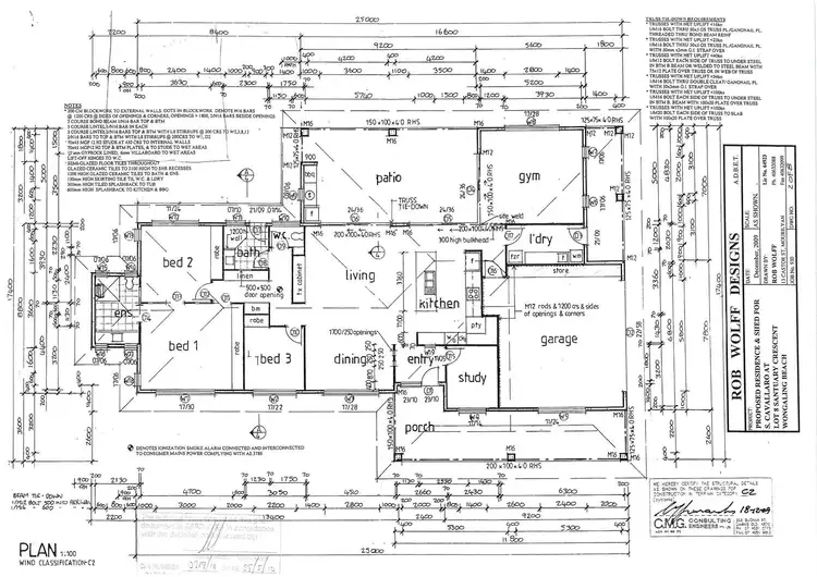 Floorplan of Homely house listing, 16 Sanctuary Crescent, Wongaling Beach QLD 4852