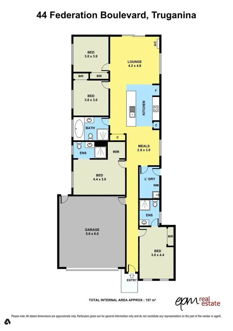 Floorplan of Homely house listing, 44 Federation Boulevard, Truganina VIC 3029