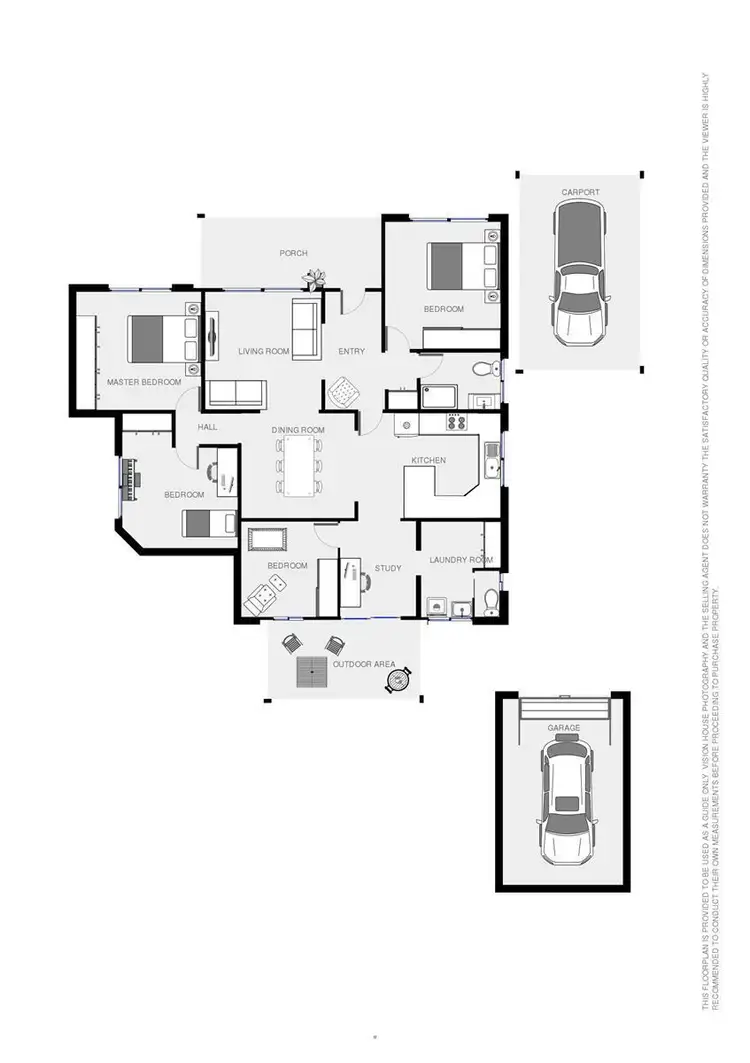 Floorplan of Homely house listing, 6 Asling Avenue, Mildura VIC 3500