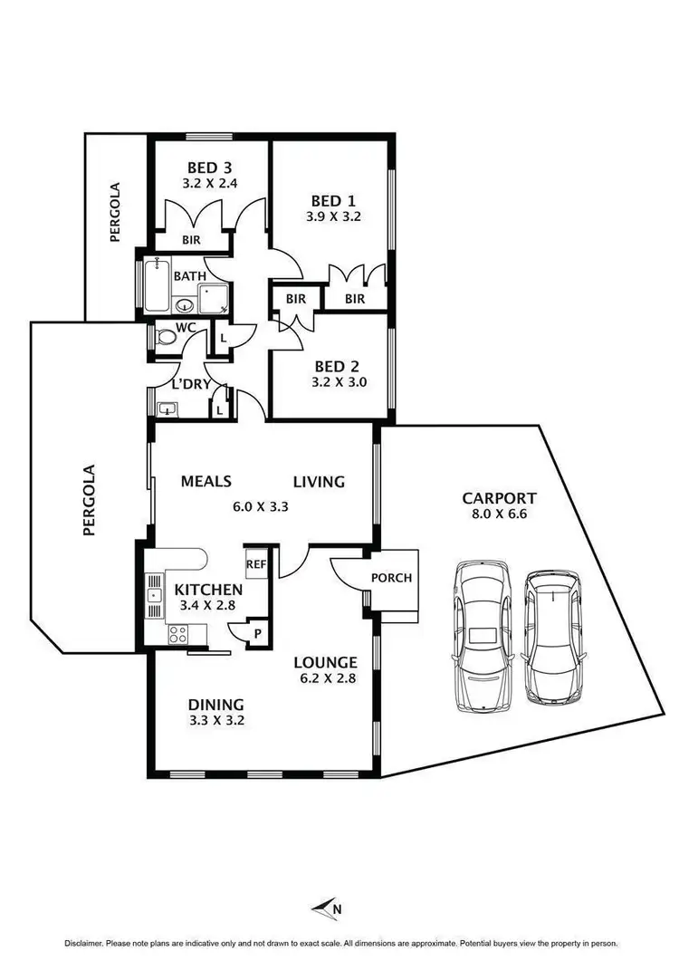 Floorplan of Homely house listing, 1 McComb Street, Sunbury VIC 3429