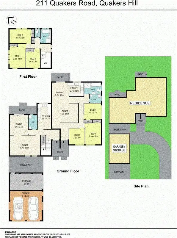 Floorplan of Homely house listing, 211 Quakers Road, Quakers Hill NSW 2763