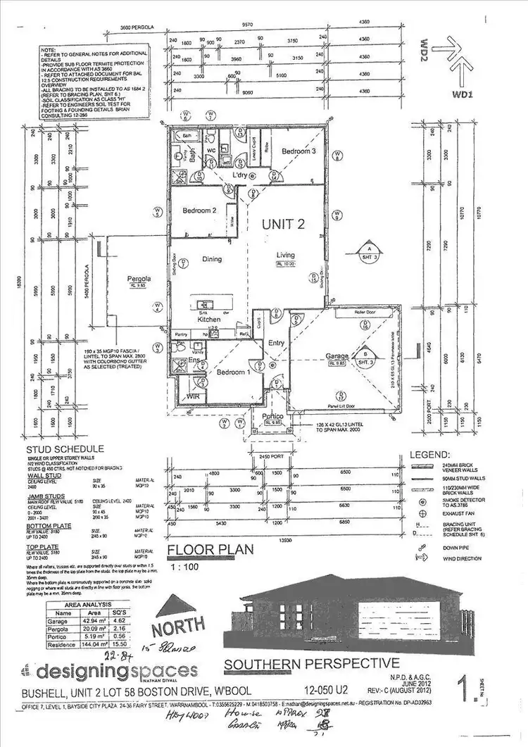 Floorplan of Homely house listing, 70 Boston Drive, Warrnambool VIC 3280