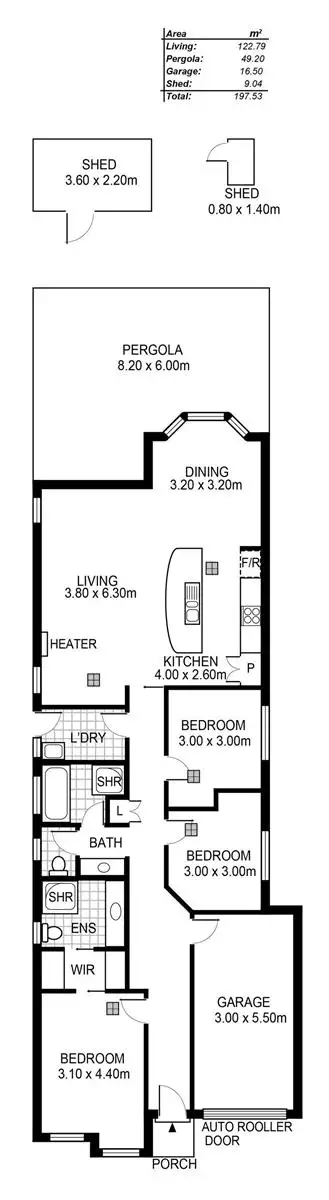 Floorplan of Homely house listing, 19c Fyfield Street, Elizabeth SA 5112