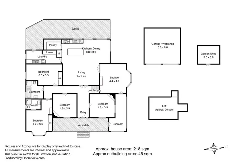 Floorplan of Homely house listing, 8173 Channel Highway, Cradoc TAS 7109