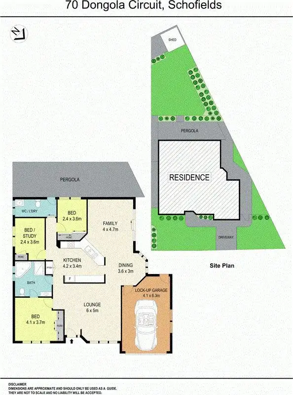 Floorplan of Homely house listing, 70 Dongola Circuit, Schofields NSW 2762