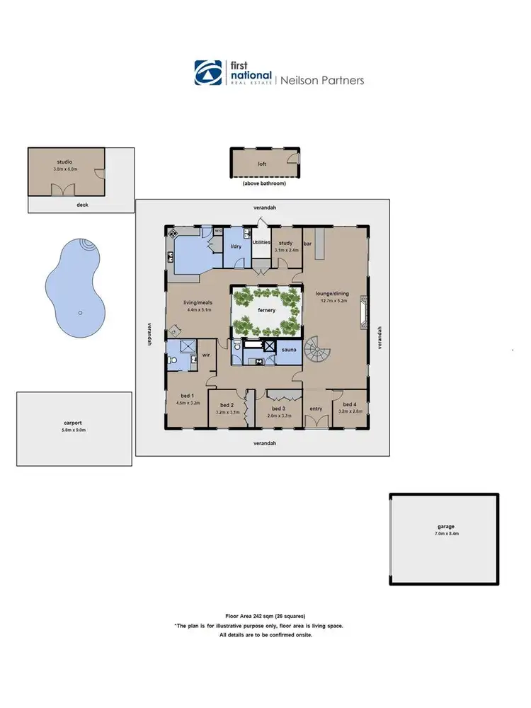 Floorplan of Homely house listing, 98 Baker Road, Harkaway VIC 3806