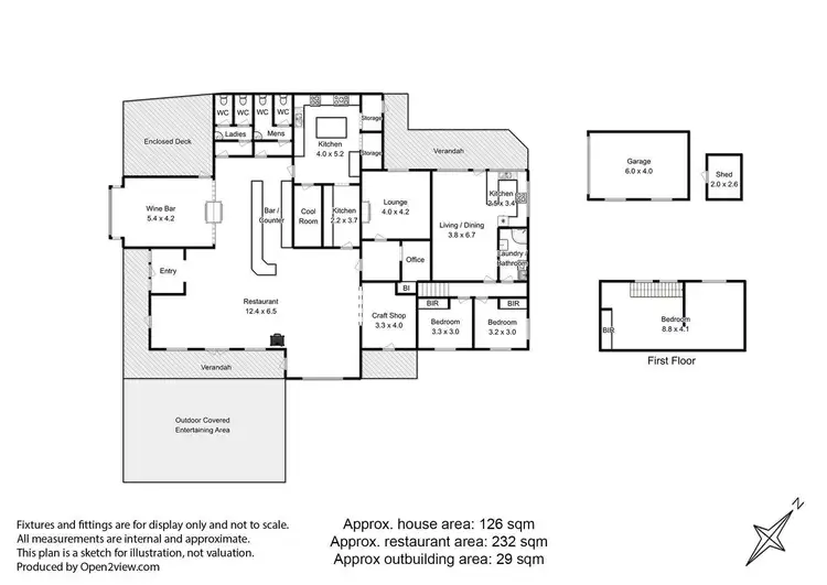 Floorplan of Homely house listing, 2-4 Short Street, Huonville TAS 7109