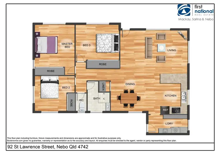 Floorplan of Homely house listing, 92 St Lawrence Street, Nebo QLD 4742