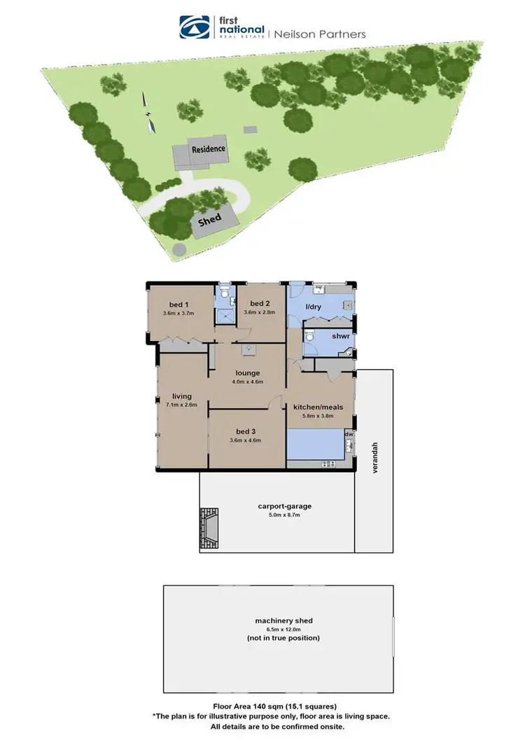Floorplan of Homely house listing, 210 Toomuc Valley Road, Pakenham Upper VIC 3810