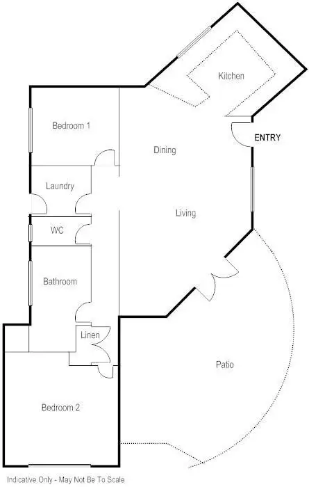 Floorplan of Homely unit listing, 9/25 Shanahan Close, Mount Johns NT 874