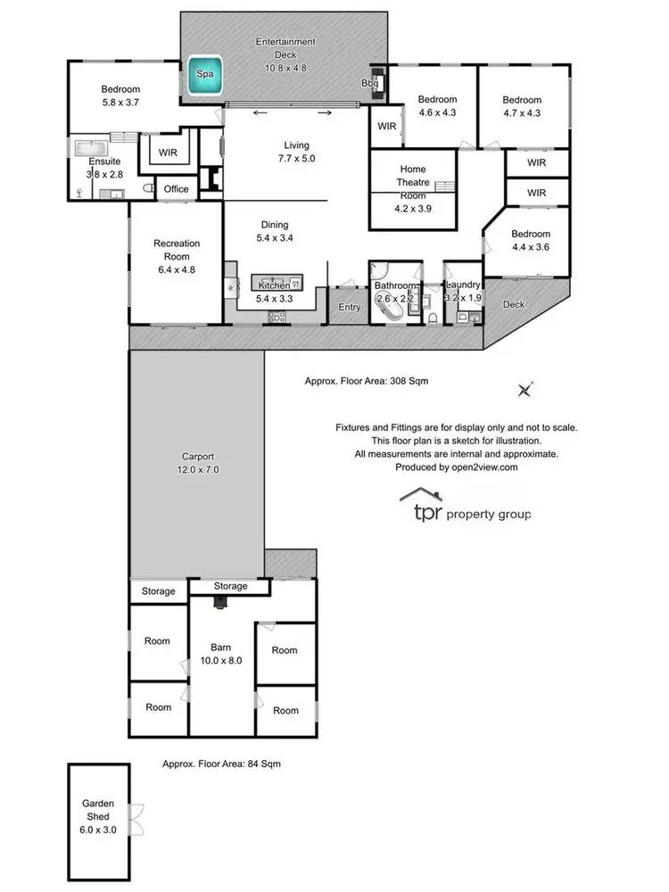 Floorplan of Homely house listing, 14 Melrose Street, Huonville TAS 7109