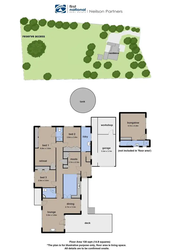 Floorplan of Homely house listing, 42 Girrahween Road, Maryknoll VIC 3812