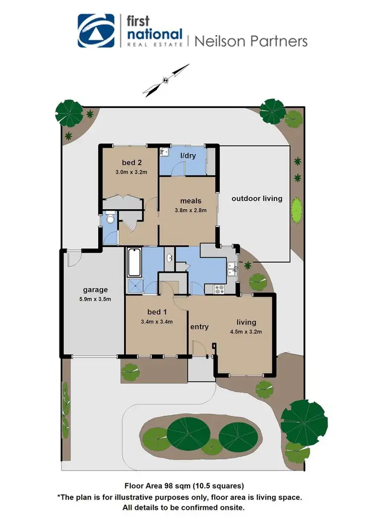 Floorplan of Homely house listing, 5/1 O'Shannessy Street, Pakenham VIC 3810