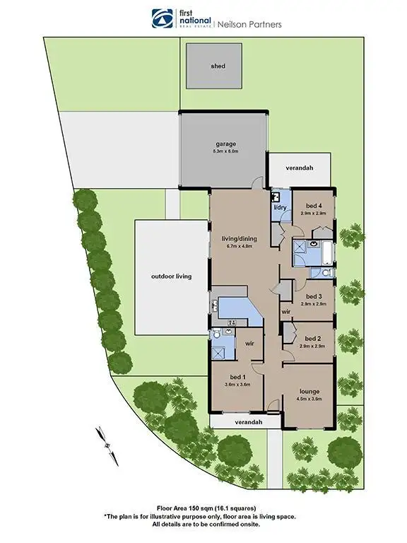 Floorplan of Homely house listing, 122 Sandalwood Drive, Pakenham VIC 3810