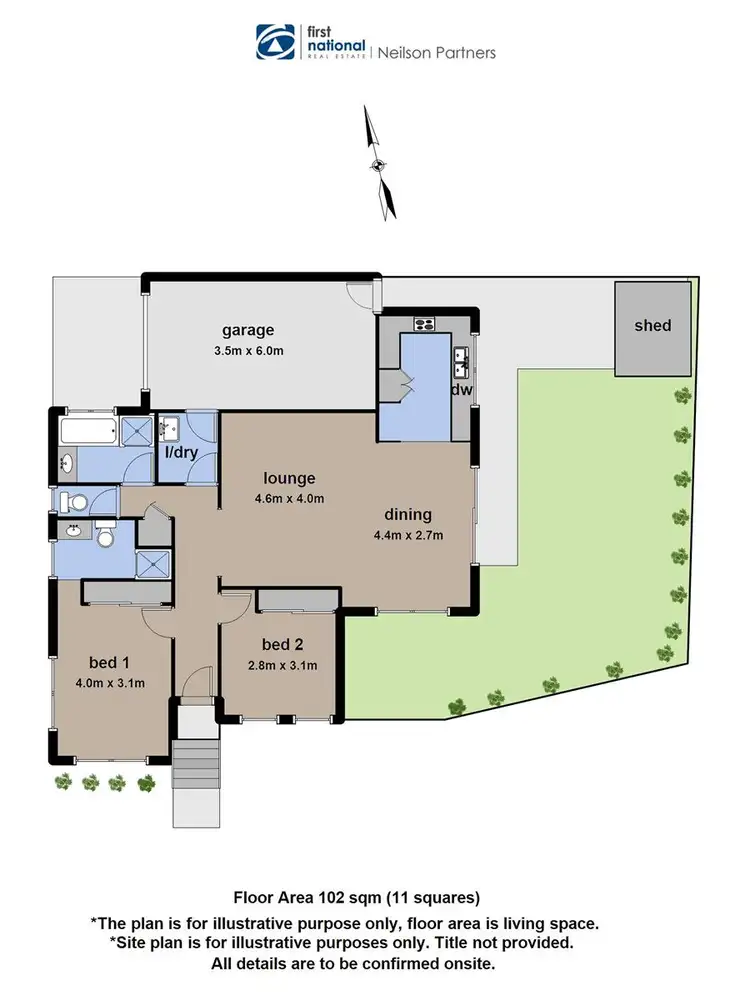 Floorplan of Homely unit listing, 11 Macleod Circuit, Pakenham VIC 3810