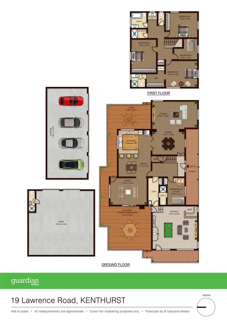 Floorplan of Homely house listing, 19 Lawrence Road, Kenthurst NSW 2156