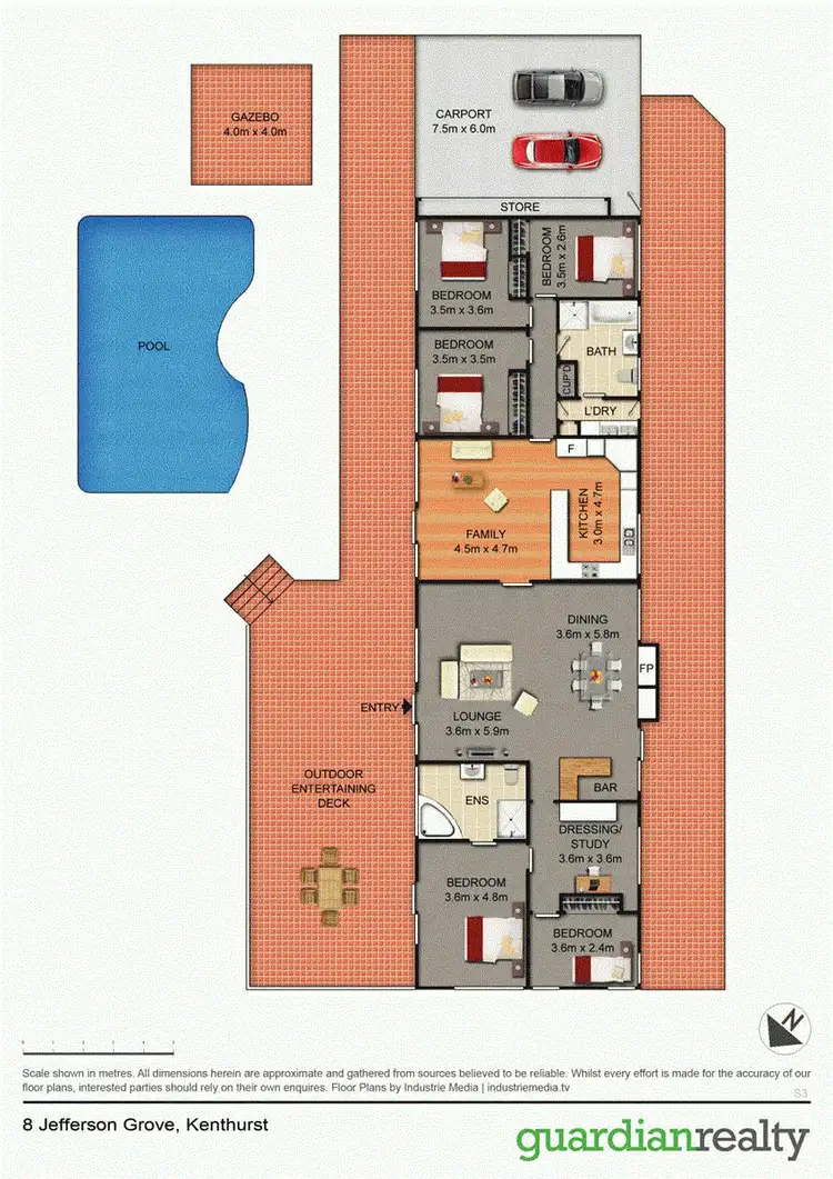 Floorplan of Homely house listing, Address available on request