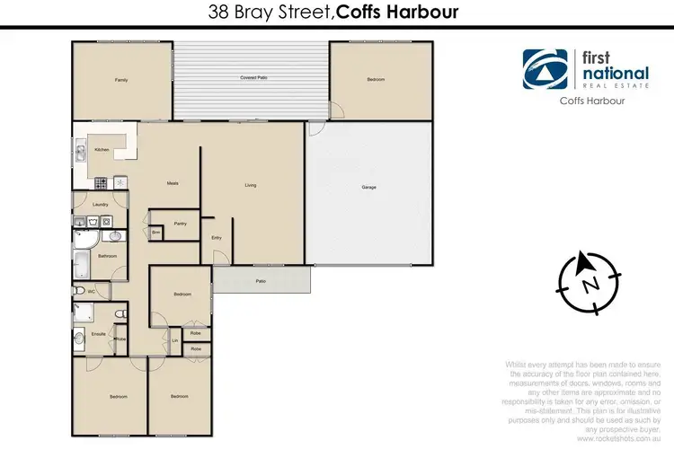 Floorplan of Homely house listing, 38 Bray Street, Coffs Harbour NSW 2450