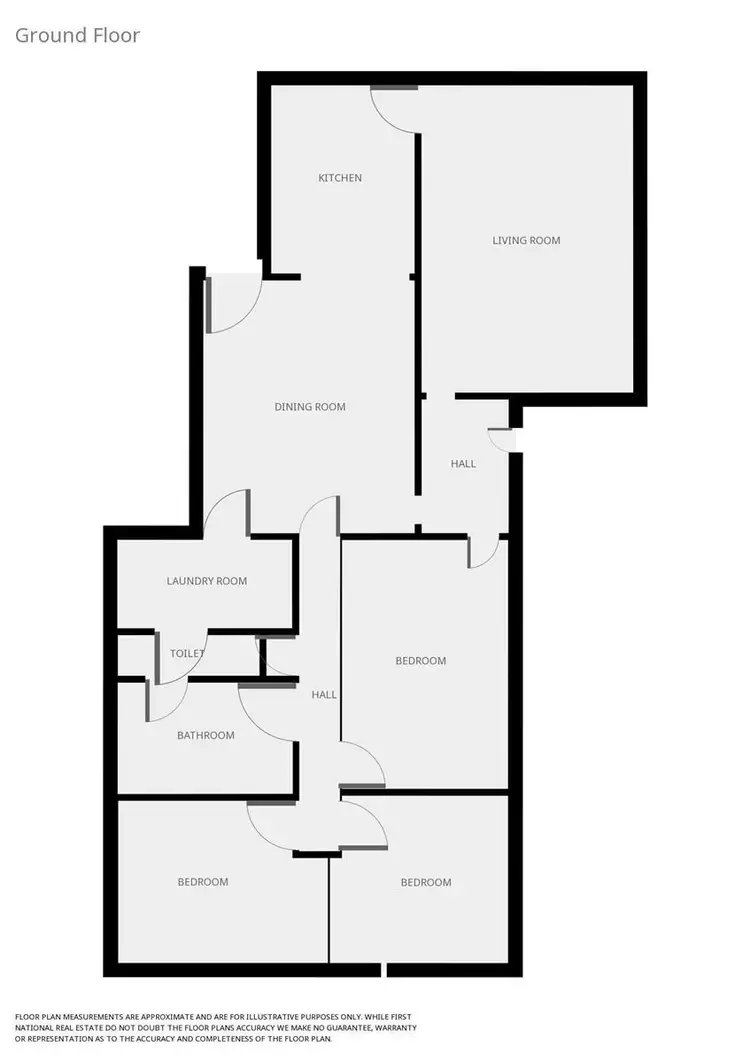 Floorplan of Homely house listing, 3 Burrows Court, Wodonga VIC 3690