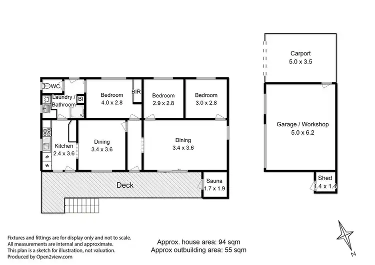 Floorplan of Homely house listing, 41 Quarry Road, Mornington TAS 7018