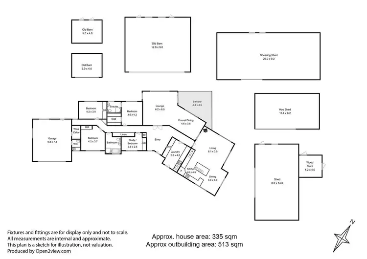 Floorplan of Homely house listing, 11 Basin Road, Grove TAS 7109