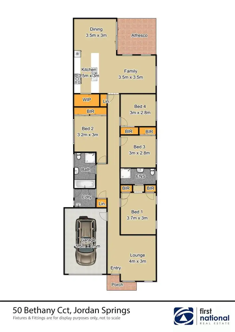 Floorplan of Homely house listing, 50 Bethany Circuit, Jordan Springs NSW 2747