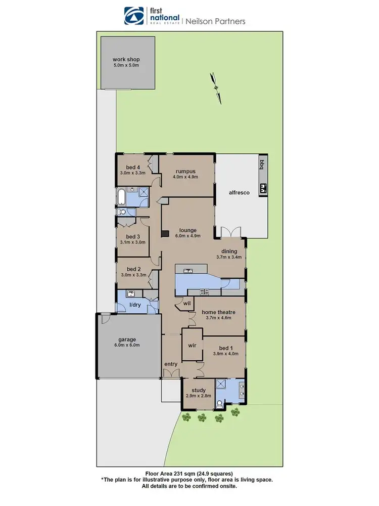 Floorplan of Homely house listing, 27 Arthur Phillip Drive, Pakenham VIC 3810
