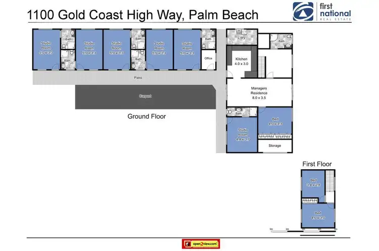 Floorplan of Homely land listing, 1100 Gold Coast Highway, Palm Beach QLD 4221