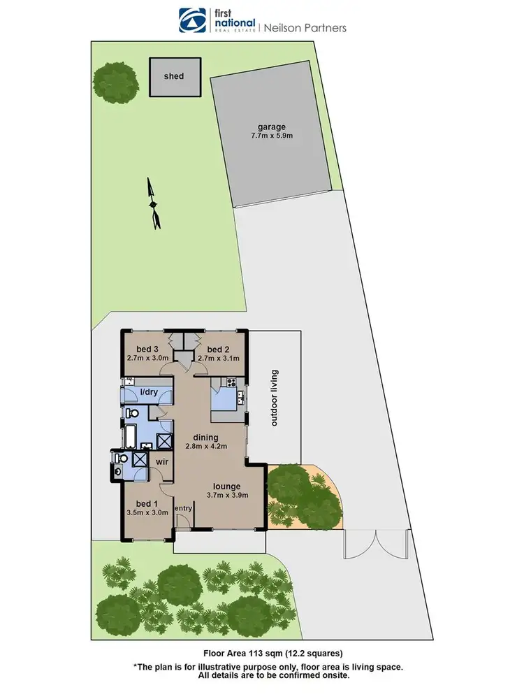 Floorplan of Homely house listing, 72 Murphy Road, Pakenham VIC 3810