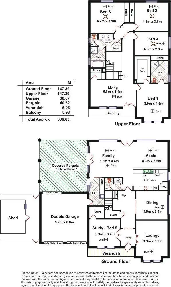 Floorplan of Homely house listing, 35 Bellevue Circuit, Gulfview Heights SA 5096