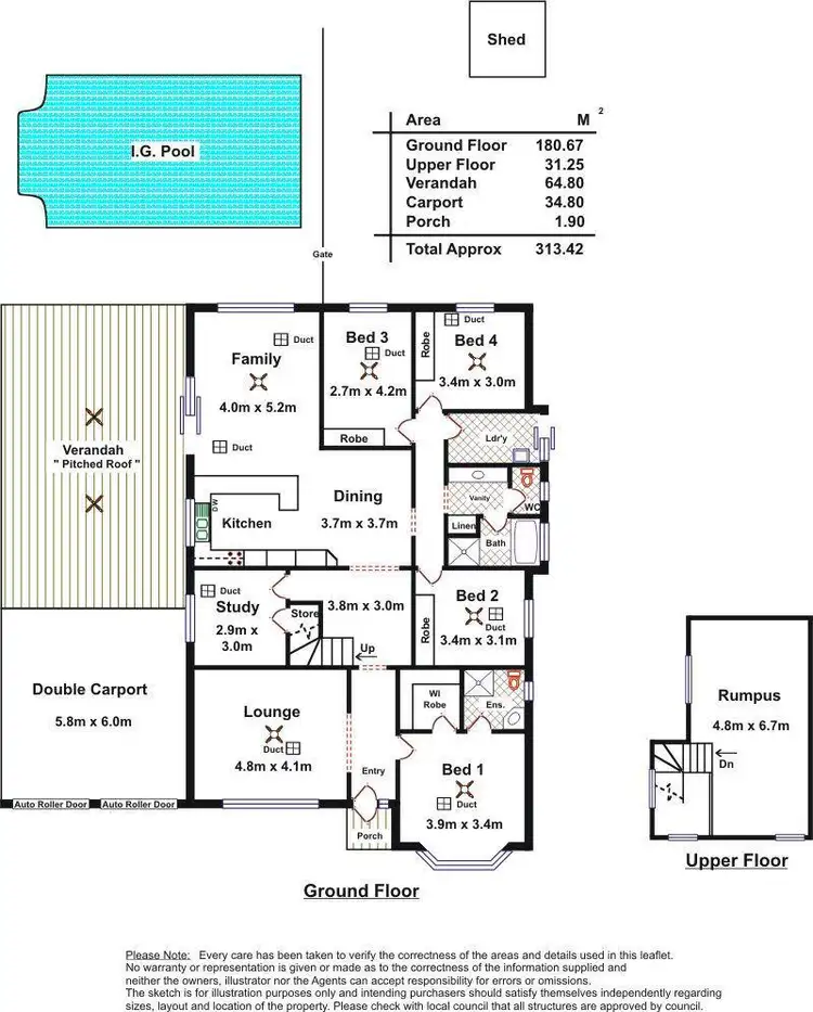 Floorplan of Homely house listing, 6 Hay Street, Salisbury SA 5108
