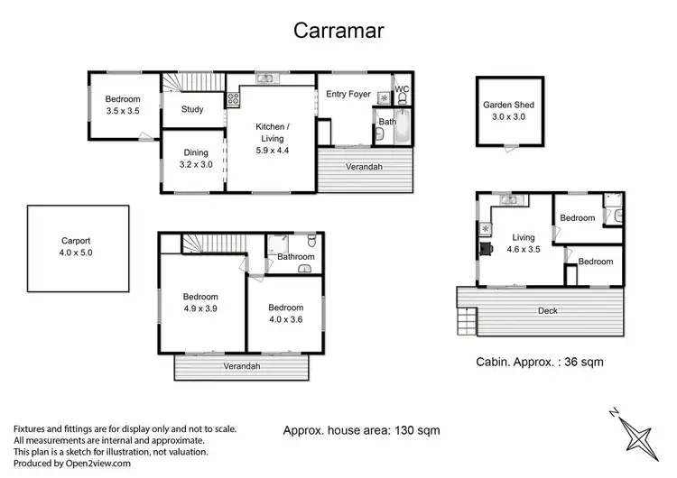 Floorplan of Homely house listing, 10 Caldwell Street, Verona Sands TAS 7112